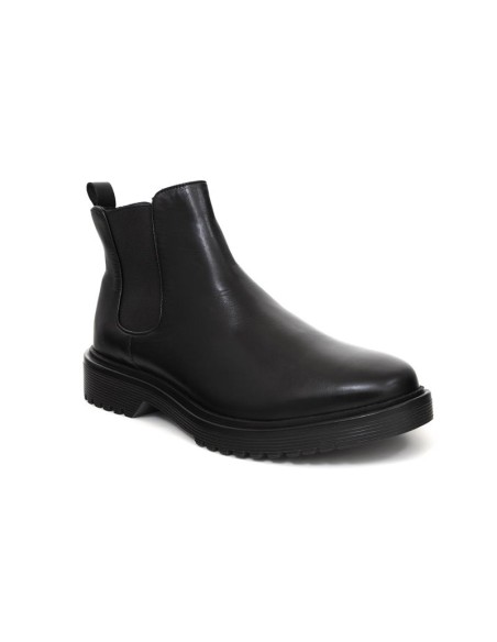 bottines chelsea de peau le noir BERNAL-NEGRO