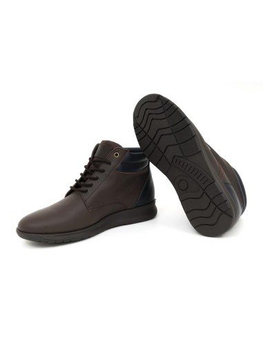 Brown leather boot