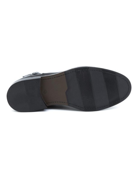 bottines chelsea de peau le noir BRISEL-NEGRO