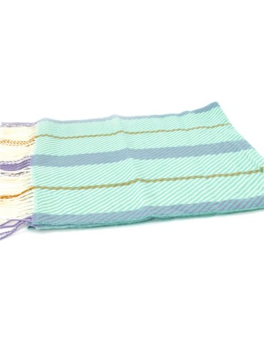 Green Striped scarf