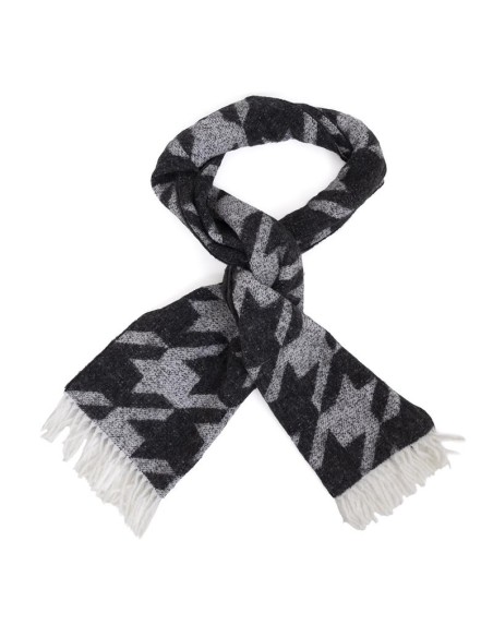Foulard pour homme timbré le noir BUF-MISPIGA-BLACK