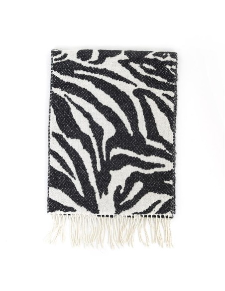 Foulard timbré le noir BUF-MIZEBRA-BLACK