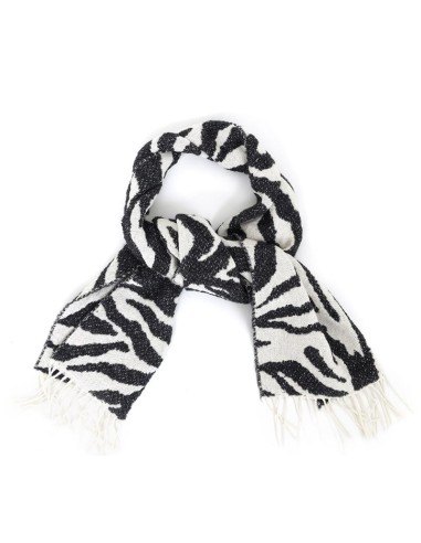 Foulard timbré le noir BUF-MIZEBRA-BLACK