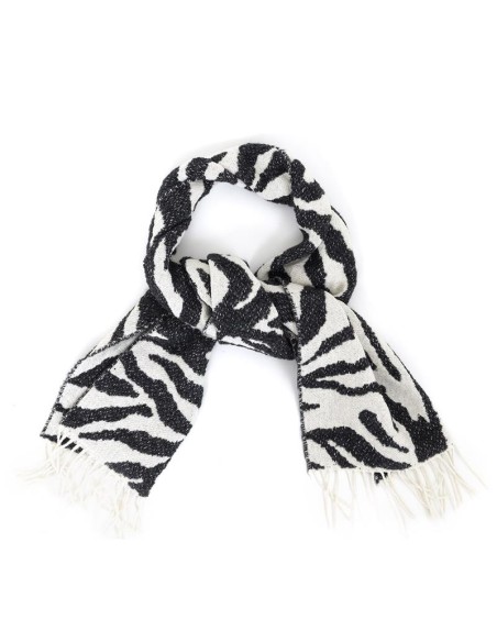 Black Printed scarf