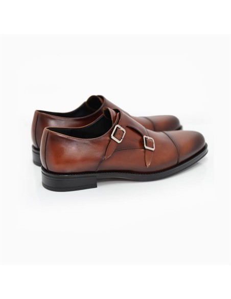 Light Brown leather monkstrap