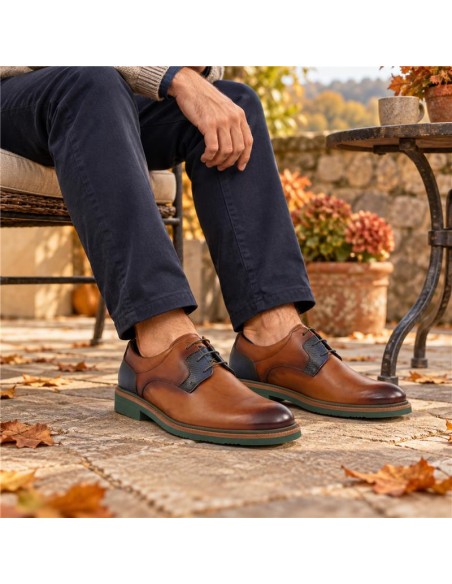 Derby de peau cuir DEBER-CUERO