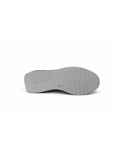 Deportivo de ante liso color gris