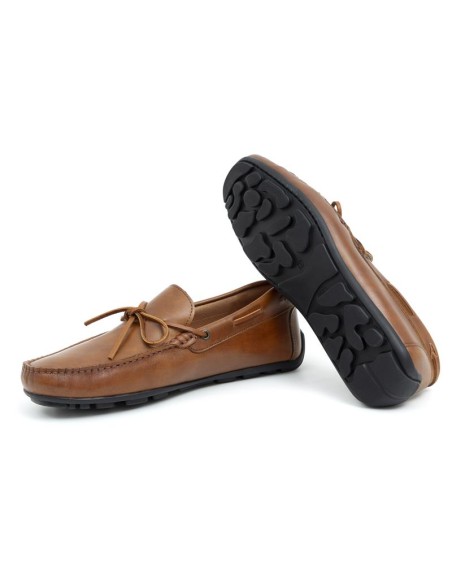 Light Brown leather moccasin