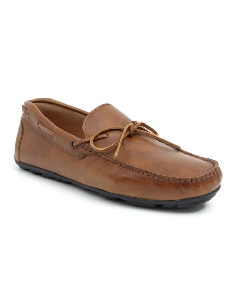 Light Brown leather moccasin