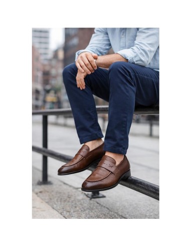 Light Brown leather moccasin