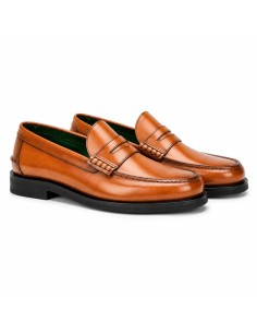 Light Brown leather moccasin 2