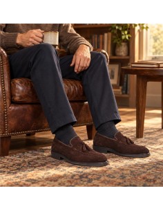 Light Brown leather moccasin