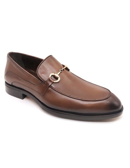 Light Brown leather moccasin