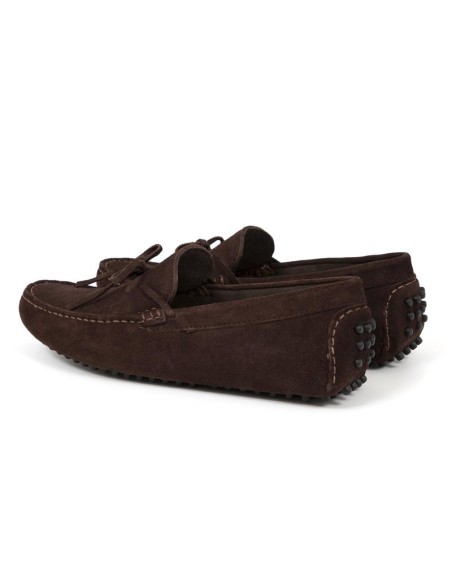 Mocassin suède marron ITONA-BROWN