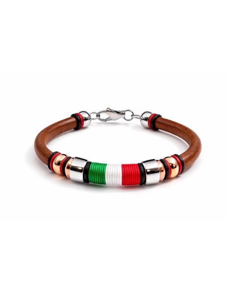 Light Brown of leather Bracelet