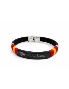 Bracelet en caoutchouc le noir JWM-BRMHES-BLACK 2