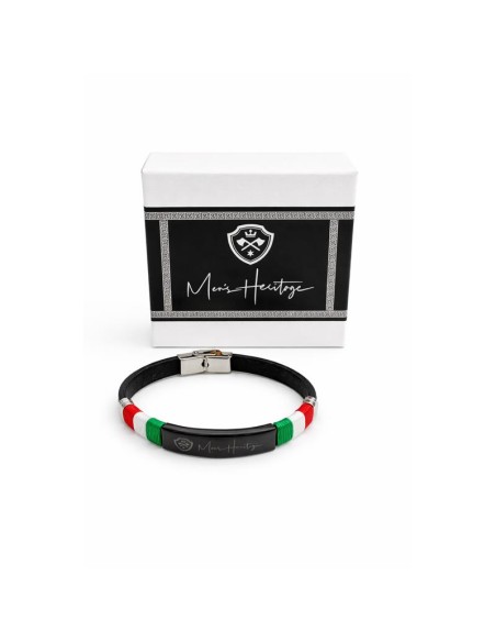 Black of rubber Bracelet
