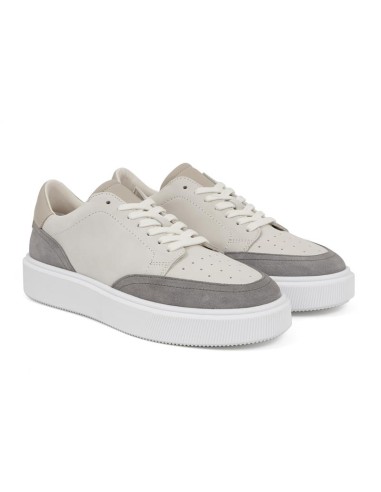 baskets de peau blanc KABIL-WHITE