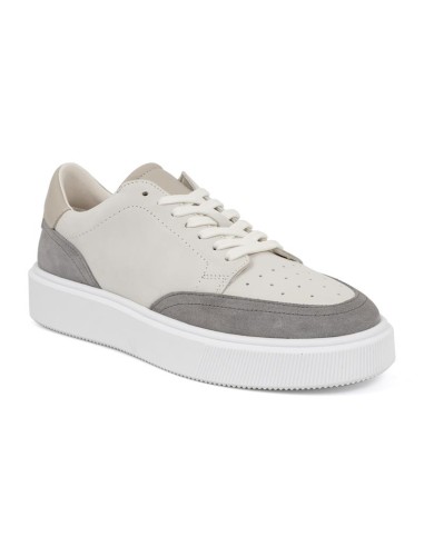 White leather sneakers