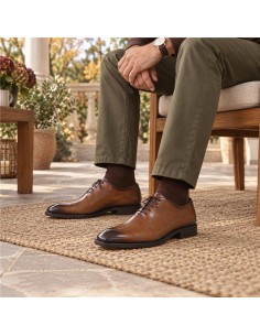 Oxford de peau cuir KAELUN-CUERO