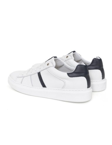 baskets de peau blanc LIBOSA-WHITE