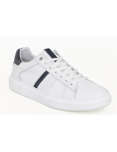 White leather sneakers