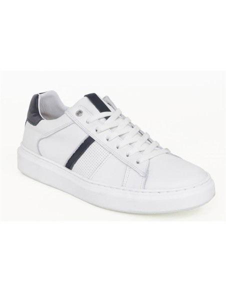 White leather sneakers
