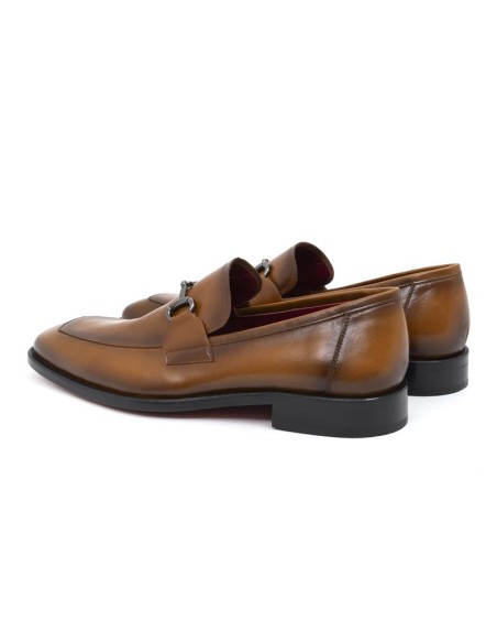 Light Brown leather moccasin