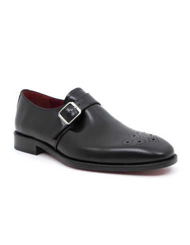 chaussure avec boucle de peau le noir LUBILLA-NEGRO