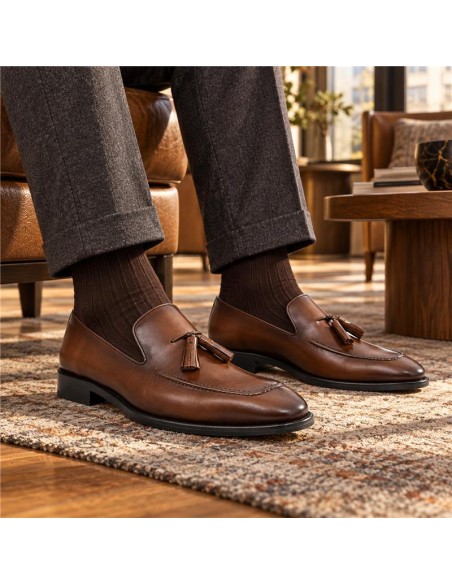 Mocassin de peau cuir LUBOR-CUERO
