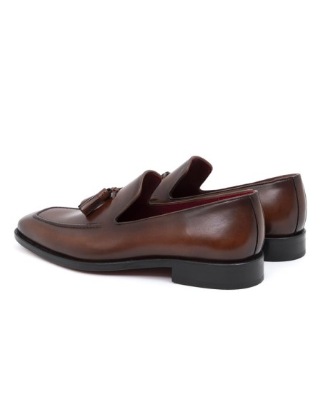 Light Brown leather moccasin