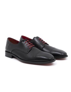 Black leather derby 2
