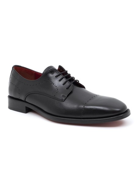Derby de peau le noir LUCINE-NEGRO