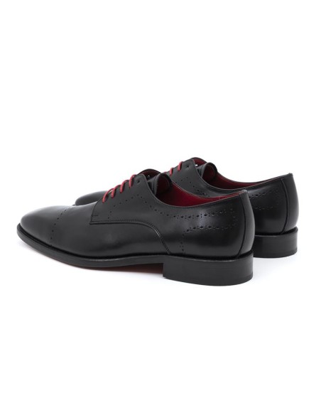 Derby de peau le noir LUCINE-NEGRO