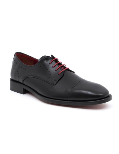 Derby de peau le noir LUCINE-NEGRO