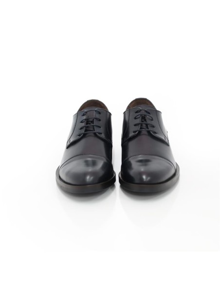 Derby de peau bleu MANIR-NAVY
