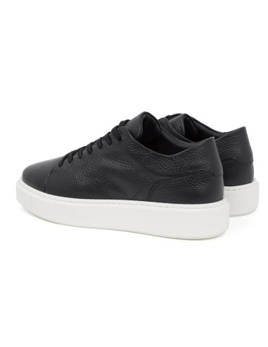 baskets de peau le noir MELIN-NEGRO