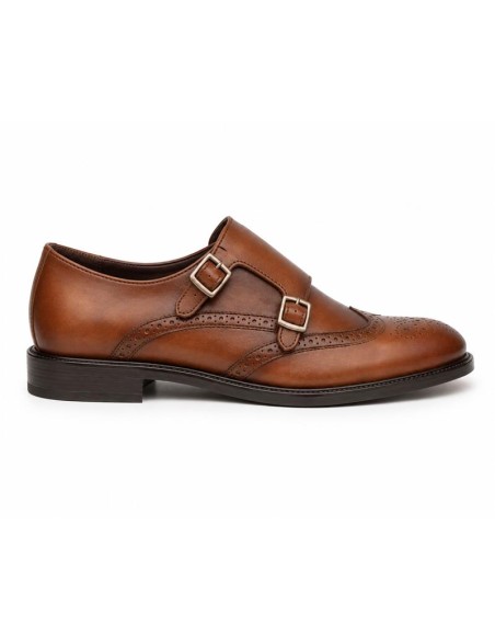 Light Brown leather monkstrap