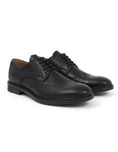 Derby de peau le noir MIEVEGA-BLACK 2