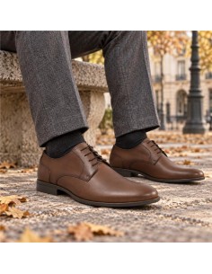 Light Brown leather derby
