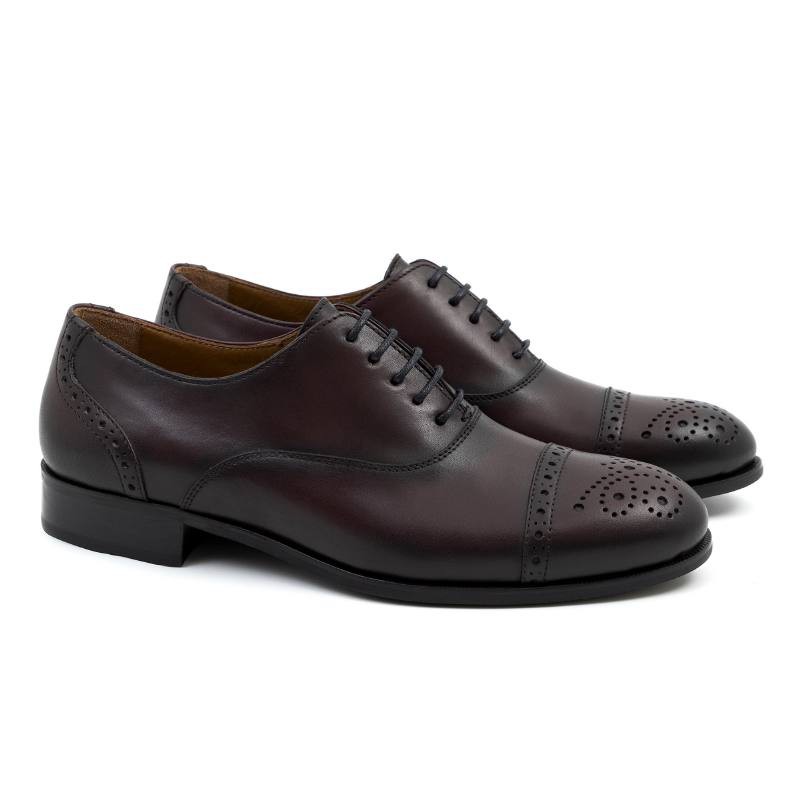 burgundy patent Dressing Shoes W-CROMANI-BURDEOS