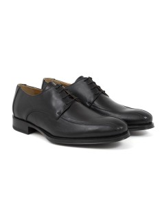 Derby de piel con picado maría color negro 2