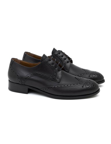 black leather Dressing Shoes W-CRONEA-NEGRO