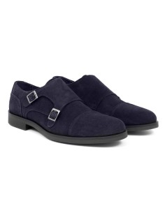 Blue suede monkstrap 2