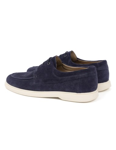 Nautique suède bleu MISUKA-AZUL