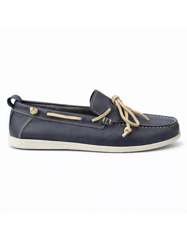 Nautique suède bleu NACORI-NAVY