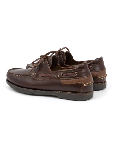 Light Brown leather boat shoe