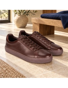 Des sports de peau marron NESIMEN-BROWN