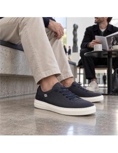 baskets nubuck bleu NITOVI-NAVY