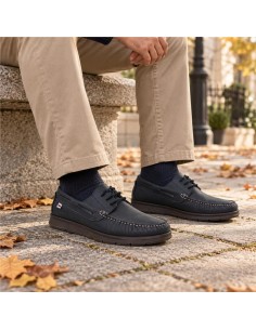 Nautique de peau bleu NOLAT-NAVY